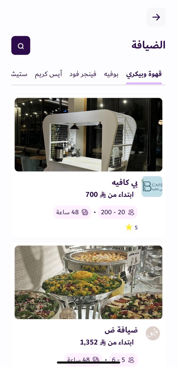فئة المطاعم