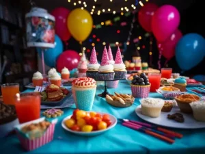 organizing a birthday party